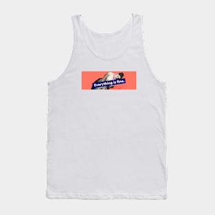 The Everything Is Fine Peachy Keen Tank Top